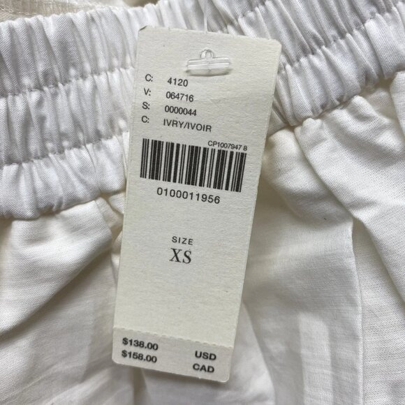 NEW MAEVE Women’s Sybil Poplin Floral Midi Skirt – Ivory/Multicolor – Size XS - Picture 11 of 11